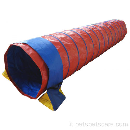 Agility Dog Tunnel Equipaggiamento di addestramento per cani sabbiato